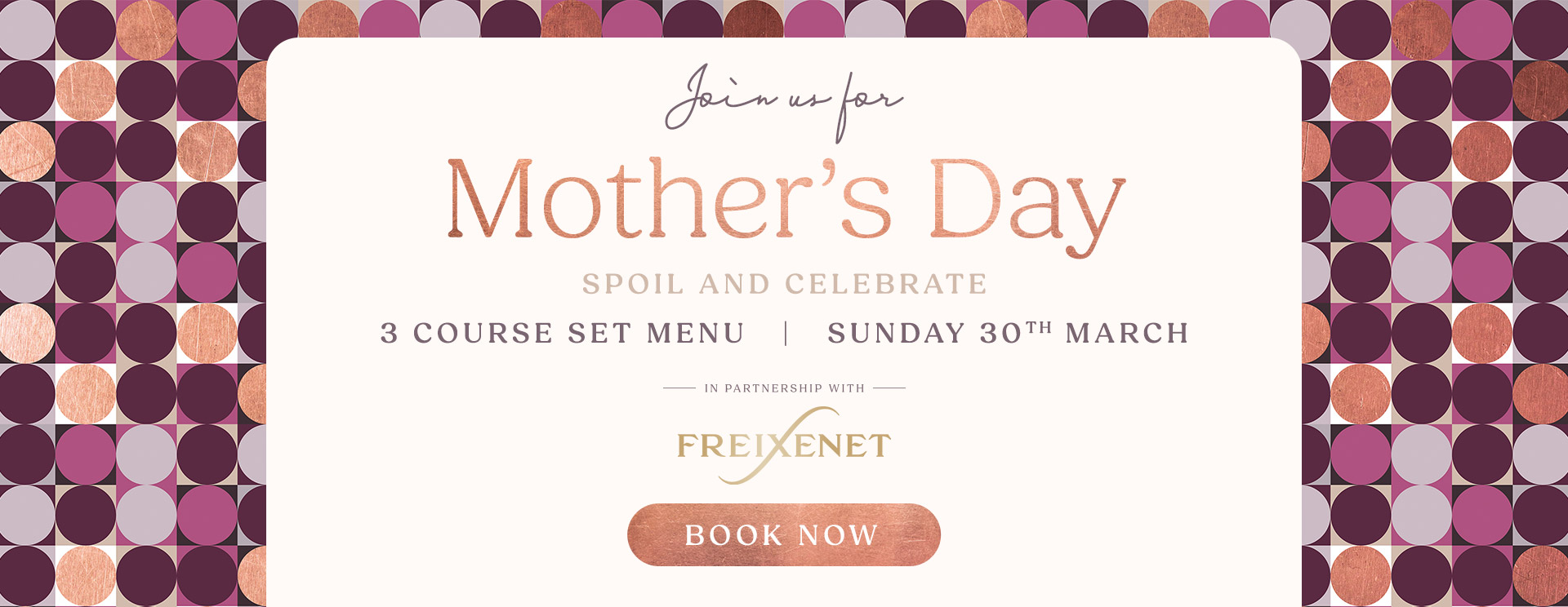 Mother’s Day menu/meal in Edinburgh